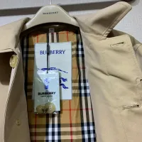 $132.00 USD Burberry Trench Coat Long Sleeved For Women #1427102