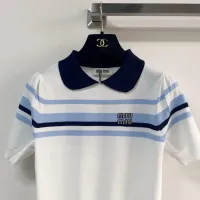 $96.00 USD MIU MIU T-Shirts Short Sleeved For Women #1427123