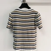 $98.00 USD MIU MIU T-Shirts Short Sleeved For Women #1427131