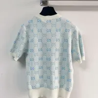$96.00 USD Gucci T-Shirts Short Sleeved For Women #1427137
