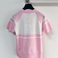 $96.00 USD Chanel T-Shirts Short Sleeved For Women #1427146