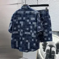 $68.00 USD Louis Vuitton LV Tracksuits Short Sleeved For Men #1427838
