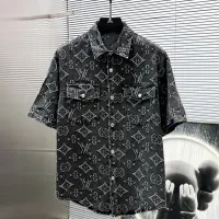 $68.00 USD Louis Vuitton LV Tracksuits Short Sleeved For Men #1427843