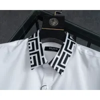 $48.00 USD Balmain Shirts Long Sleeved For Men #1428958