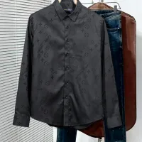 $48.00 USD Louis Vuitton LV Shirts Long Sleeved For Men #1428991