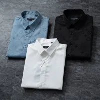 $48.00 USD Louis Vuitton LV Shirts Long Sleeved For Men #1428991
