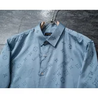 $48.00 USD Louis Vuitton LV Shirts Long Sleeved For Men #1428993