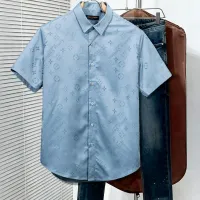 $45.00 USD Louis Vuitton LV Shirts Short Sleeved For Men #1428998
