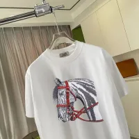 $42.00 USD Hermes T-Shirts Short Sleeved For Unisex #1429656