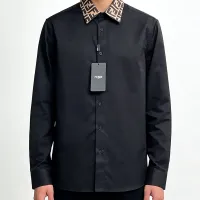 $80.00 USD Fendi Shirts Long Sleeved For Men #1430140