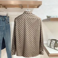$80.00 USD Gucci Shirts Long Sleeved For Men #1430145