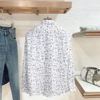 $80.00 USD Hermes Shirts Long Sleeved For Men #1430147