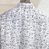 $80.00 USD Hermes Shirts Long Sleeved For Men #1430147