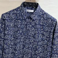 $80.00 USD Hermes Shirts Long Sleeved For Men #1430148