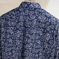 $80.00 USD Hermes Shirts Long Sleeved For Men #1430148