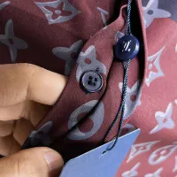 $80.00 USD Louis Vuitton LV Shirts Long Sleeved For Men #1430151