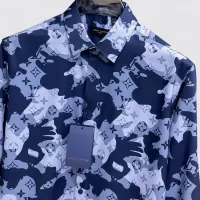 $80.00 USD Louis Vuitton LV Shirts Long Sleeved For Men #1430152