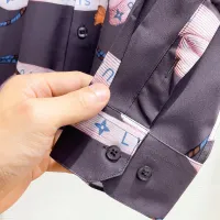 $80.00 USD Louis Vuitton LV Shirts Long Sleeved For Men #1430153