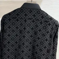 $80.00 USD Louis Vuitton LV Shirts Long Sleeved For Men #1430155