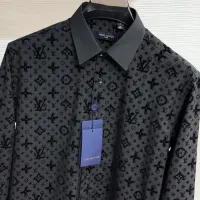 $80.00 USD Louis Vuitton LV Shirts Long Sleeved For Men #1430155