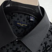 $80.00 USD Louis Vuitton LV Shirts Long Sleeved For Men #1430155