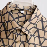 $80.00 USD Valentino Shirts Long Sleeved For Men #1430162