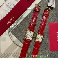 $130.00 USD Cartier AAA Quality Watches In Gold #1430244
