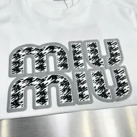 $82.00 USD MIU MIU T-Shirts Short Sleeved For Men #1430379