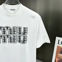 $82.00 USD MIU MIU T-Shirts Short Sleeved For Men #1430379