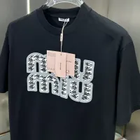 $82.00 USD MIU MIU T-Shirts Short Sleeved For Men #1430380
