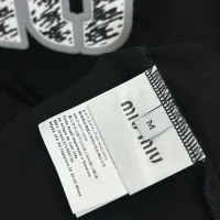 $82.00 USD MIU MIU T-Shirts Short Sleeved For Men #1430380
