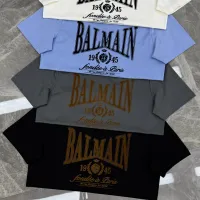 $76.00 USD Balmain T-Shirts Short Sleeved For Men #1430382