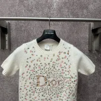 $92.00 USD Christian Dior T-Shirts Short Sleeved For Women #1430691