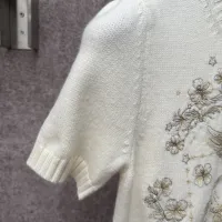 $92.00 USD Christian Dior T-Shirts Short Sleeved For Women #1430692