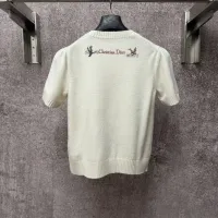 $80.00 USD Christian Dior T-Shirts Short Sleeved For Women #1430693