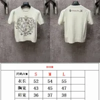 $80.00 USD Christian Dior T-Shirts Short Sleeved For Women #1430693
