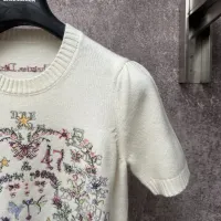 $80.00 USD Christian Dior T-Shirts Short Sleeved For Women #1430693