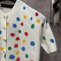 $85.00 USD Louis Vuitton LV T-Shirts Short Sleeved For Women #1430694