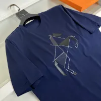 $72.00 USD Hermes T-Shirts Short Sleeved For Men #1430718
