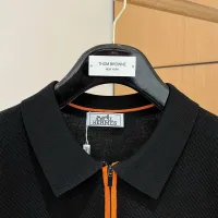 $56.00 USD Hermes T-Shirts Short Sleeved For Men #1430842