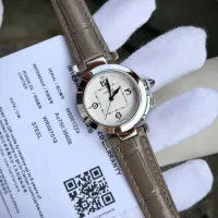 $118.00 USD Cartier AAA Quality Watches For Women #1430931