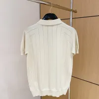 $56.00 USD Prada T-Shirts Short Sleeved For Men #1430950