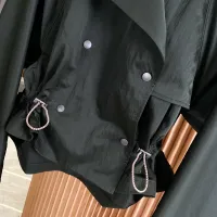 $132.00 USD Burberry Trench Coat Long Sleeved For Women #1431448