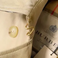 $162.00 USD Burberry Trench Coat Long Sleeved For Women #1431453