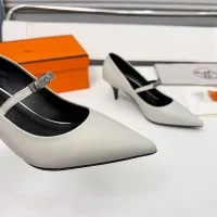 $98.00 USD Hermes High-Heeled Shoes For Women #1431678
