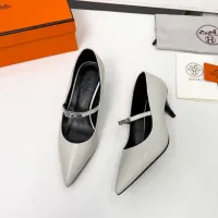 $98.00 USD Hermes High-Heeled Shoes For Women #1431678