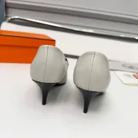 $98.00 USD Hermes High-Heeled Shoes For Women #1431678
