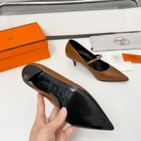 $98.00 USD Hermes High-Heeled Shoes For Women #1431680