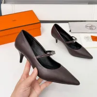 $98.00 USD Hermes High-Heeled Shoes For Women #1431681