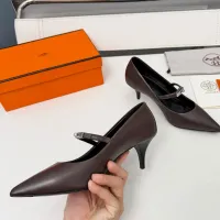 $98.00 USD Hermes High-Heeled Shoes For Women #1431681